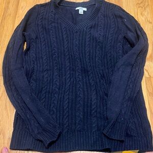 Navy blue sweater